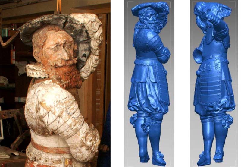 文物修復3D掃描打印