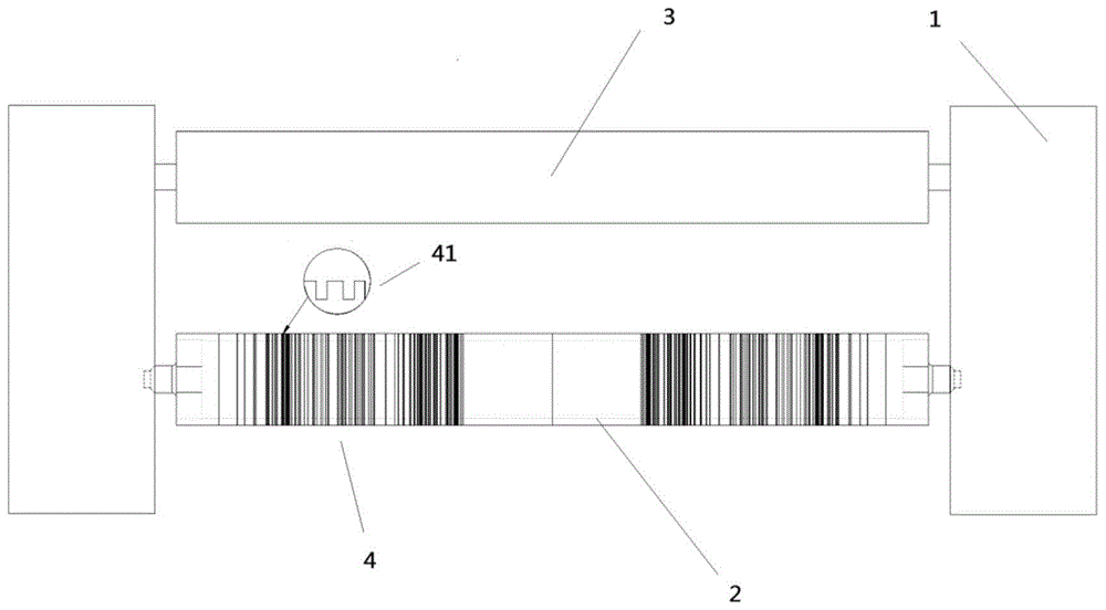 一種電池箔分切機(jī)專(zhuān)用刀槽輥定位裝置的制作方法